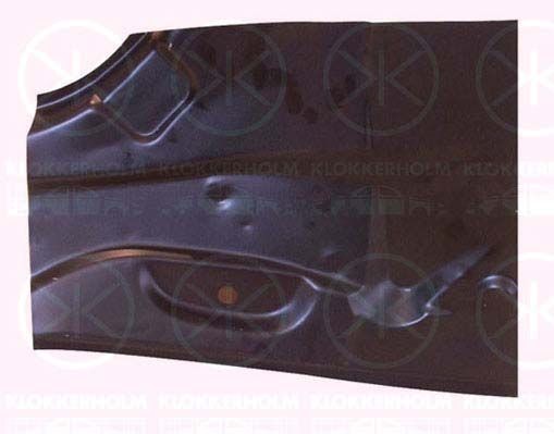 KLOKKERHOLM Reparatie plaatwerk 5513545 5513545 Modderkuip KLOKKERHOLM PEUGEOT 405