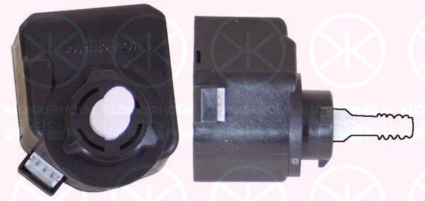 KLOKKERHOLM Nastavovací prvok dosahu svetla 55140060 Nastavovací prvok dosahu svetla KLOKKERHOLM Citroën BX 55140060