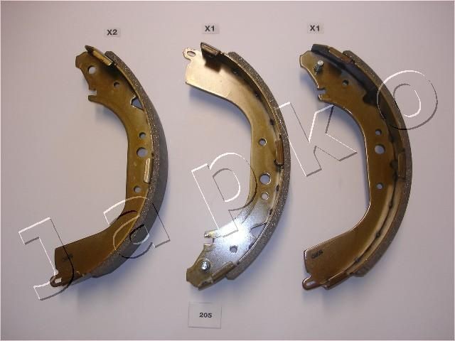 JAPKO Bremsesko sett 55205 pris Bremsesko sett Toyota _J4_ 55205 JAPKO
