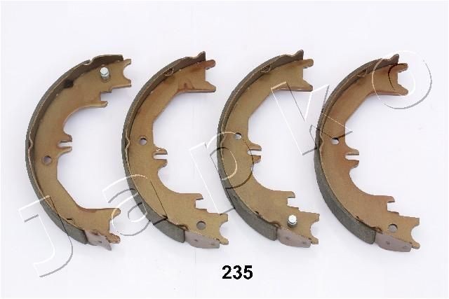 JAPKO Bremseskosett, håndbrems 55235 Håndbrekksko JAPKO TOYOTA 55235