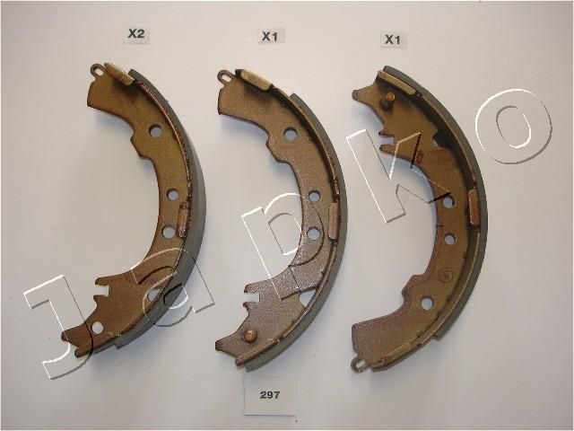 JAPKO Piduriklotside komplekt 55297 hind Trummelpiduriklotsid Daihatsu J2_ 55297 JAPKO