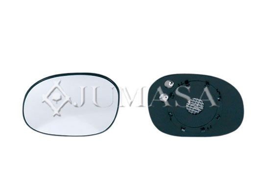 JUMASA Spiegelglas, buitenspiegel 55311063 JUMASA 55311063 Buitenspiegelglas 1007 Hatchback prijs