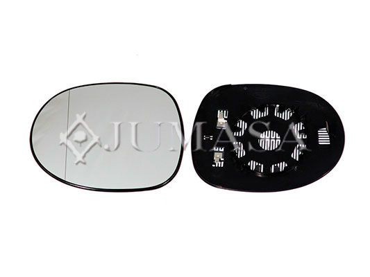 JUMASA Spoguļstikls, Ārējais atpakaļskata spogulis 55311608 Spoguļstikls JUMASA HONDA 55311608