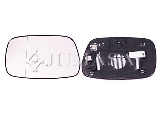 JUMASA Vidro de espelho, espelho retrovisor exterior 55315112 JUMASA 55315112 originais Vidro espelho retrovisor Corolla IX Sedan (E120) custo