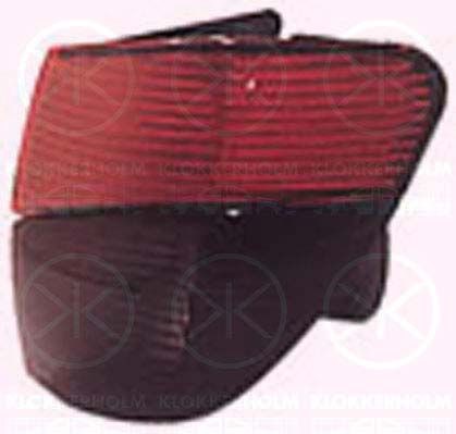 KLOKKERHOLM Zadné svetlo 55360714 Zadné svetlá KLOKKERHOLM Peugeot 5008 55360714