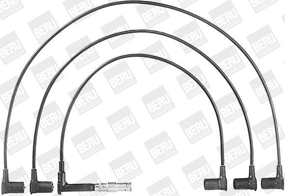 BERU Jogo de cabos de ignição ZEF598 BERU ZEF598 Jogo de cabos de vela Mercedes W212 originais preço
