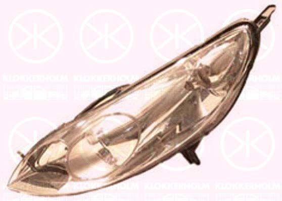 KLOKKERHOLM Farol principal 55370182A1 Farol dianteiro KLOKKERHOLM Peugeot 2008 55370182A1