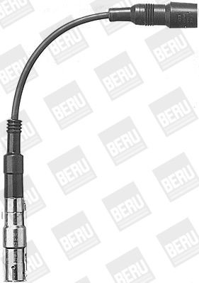 BERU Augstsprieguma vadu komplekts ZE765 BERU ZE765 Svečvadi Audi A4 B5 cena