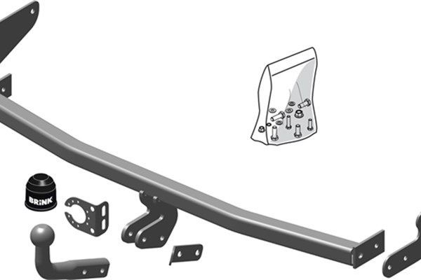 BRINK Gancio traino 554000 Gancio traino Renault CN0_ 554000 BRINK