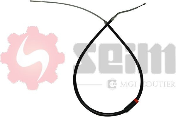 SEIM Żażné lanko parkovacej brzdy 554029 Lanko ručnej brzdy SEIM BMW Rad 6 554029