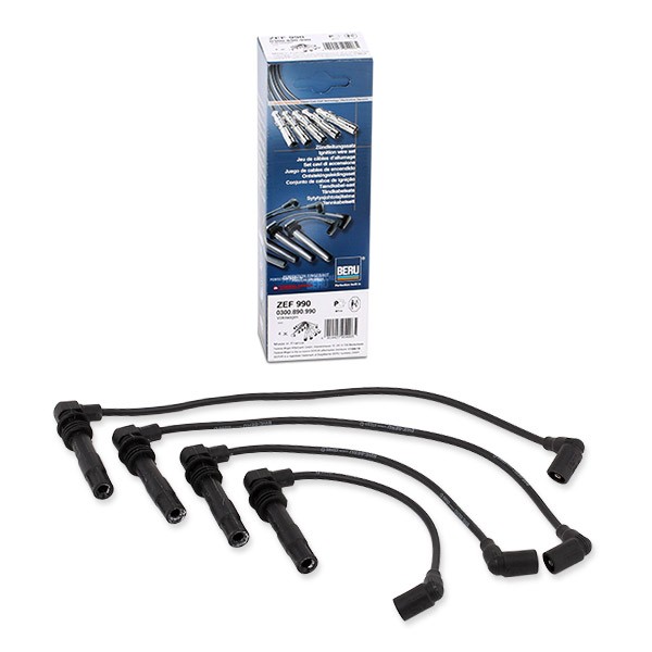 BERU Bougiekabels ZEF990 ZEF990 Bougiekabel SKODA OCTAVIA BERU