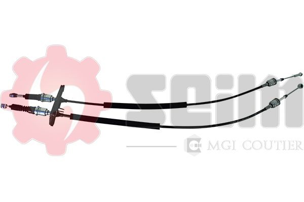 SEIM Kabel, manuel gearkasse 555251 Gearskiftekabel SEIM Citroën JUMPER 555251