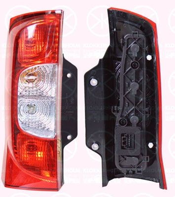 KLOKKERHOLM Fanale posteriore 55530701A1 55530701A1 costo Fanale posteriore KLOKKERHOLM PEUGEOT BOXER