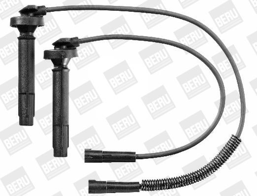 BERU Σετ καλωδίων υψηλής τάσης ZEF1561 BERU ZEF1561 Καλώδια μπουζί Subaru Impreza 2 GD τιμες