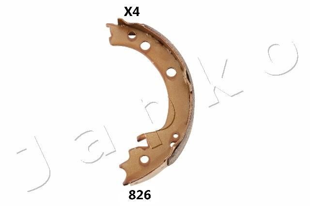JAPKO Sada brzd. čeľustí parkov. brzdy 55826 Čeľustí parkovacej brzdy JAPKO Volkswagen TOURAN 55826
