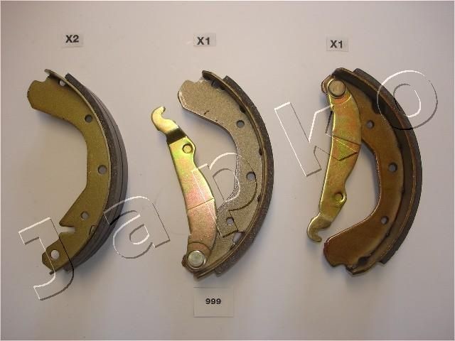 JAPKO Σετ σιαγόνων φρένων 55999 Παπουτσια φρενων JAPKO VECTRA 55999 φθηνά
