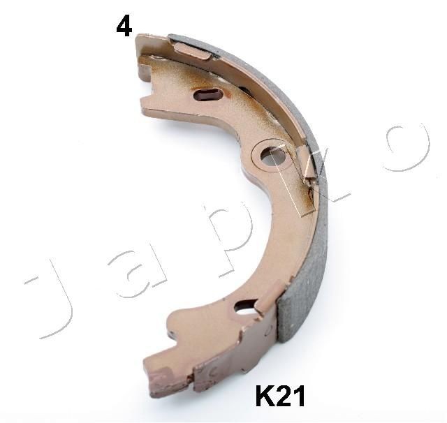 Piduriklotside komplekt, seisupidur JAPKO 55K21 JAPKO 55K21 Piduriklotside komplekt seisupidur HYUNDAI i30 2025