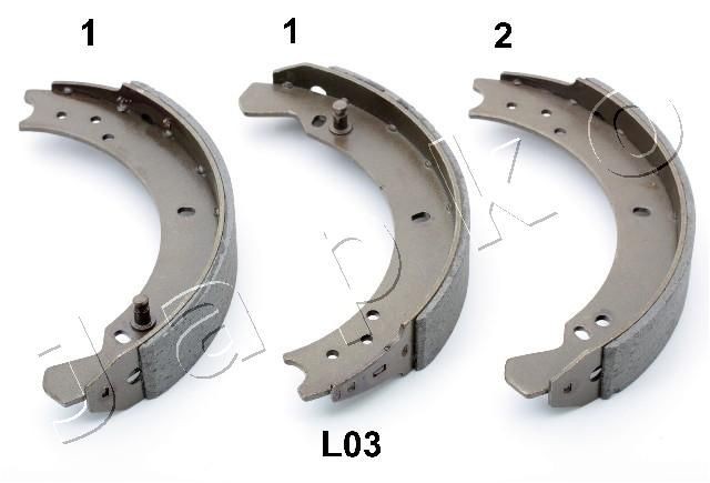 JAPKO Remschoenset 55L03 Remschoenen set CHEVROLET JAPKO 55L03