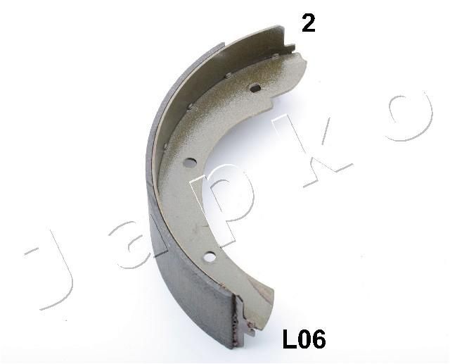 JAPKO Handbromsbackar 55L06 55L06 JAPKO handbromsbackar Renault KANGOO