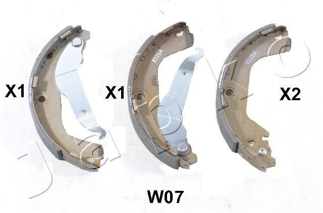 JAPKO Remschoenset 55W07 Remschoenen JAPKO CHEVROLET 55W07