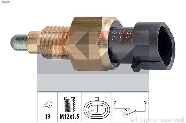 KW Kontakt, baklygte 560 073 560 073 Baklyskontakt DAEWOO NEXIA KW