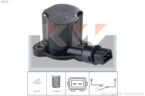 KW Interruttore, Luce di retromarcia 560 193 560 193 costo Interruttore retromarcia Volkswagen GOL KW