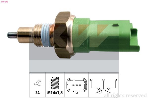 KW Kontakt, baklygte 560 245 Kontakt baklygte KW OMEGA 560 245 billig
