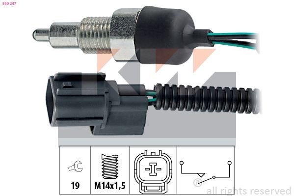 KW Kontakt, baklygte 560 247 Kontakt baklygte KW FREELANDER 560 247 billig