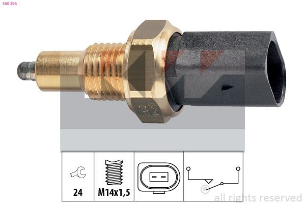 KW Interruttore, Luce di retromarcia 560 256 560 256 Interruttore retromarcia KW Volkswagen GOL costo