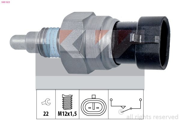 KW Kontakt, baklygte 560 323 560 323 Baklyskontakt SAAB 9-3 KW
