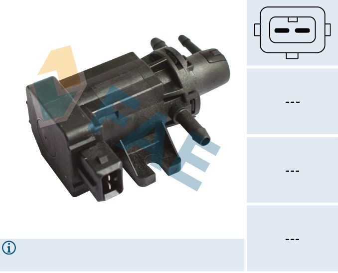 FAE Conversor de pressão, turbocompressor 56005 56005 FAE Valvula de vacuo controlo dos gases de escape Opel baratos