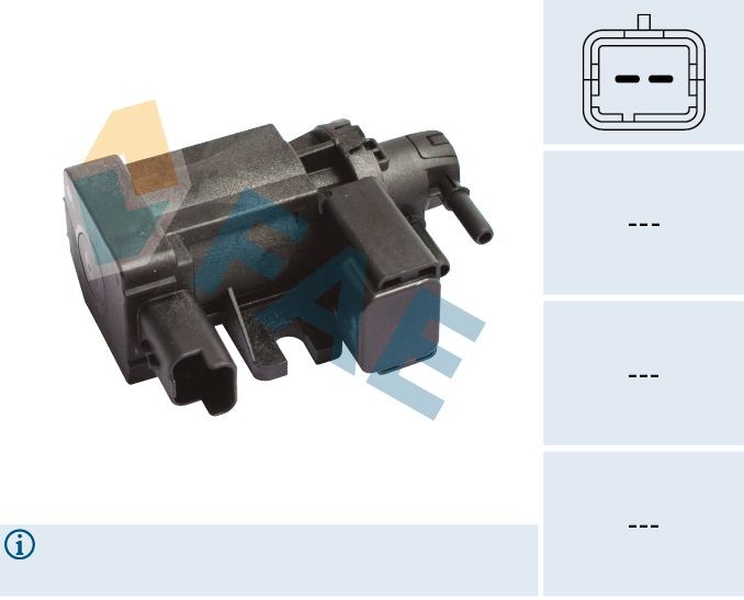 FAE Drukconvertor, turbolader 56019 Mercedes-Benz VIANO Vuldrukregelklep FAE 56019