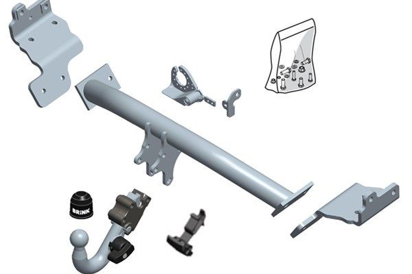 Ťažné zariadenie BRINK 560500 BRINK 560500 Żażné zariadenie Dodge NITRO 2008