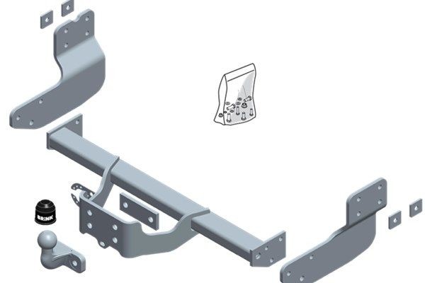 BRINK Ťažné zariadenie 562500 Ťažné zariadenia BRINK Lada TOSCANA 562500