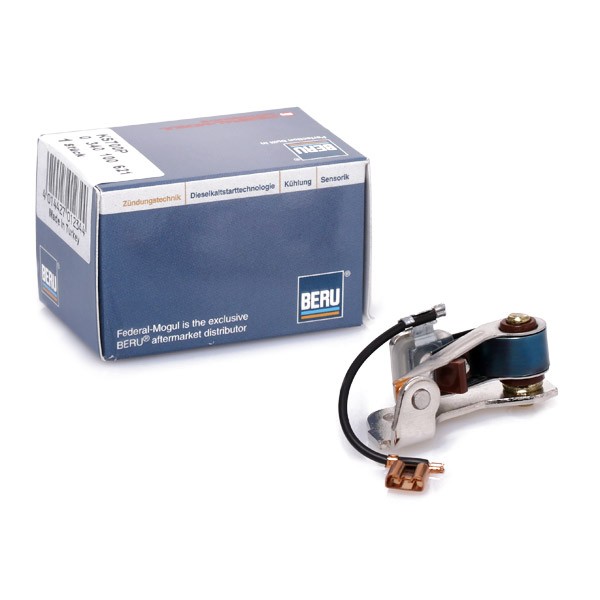 BERU Kit contatti, Distributore di accensione KS700P BERU KS700P Spinterogeno elettronico Mercedes-Benz Serie 124 originali