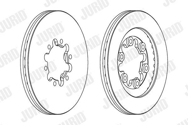 JURID Bremseskive 563060JC Skivebremser JURID 5 563060JC billig