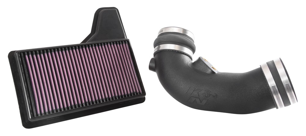 K&N Filters Sportluftfiltersystem 57-2590 K&N Filters 57-2590 Ford USA Mustang Coupe Sportluftfilter til en rimelig pris