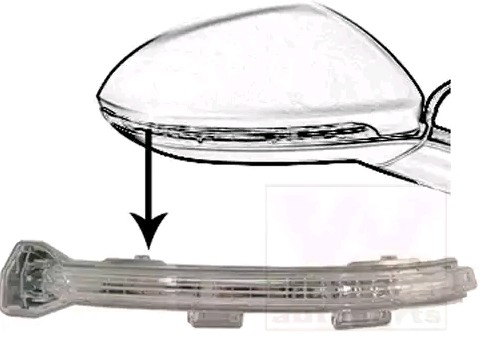 VAN WEZEL Blinker 5766916 5766916 Blinker VAN WEZEL VW NEW BEETLE
