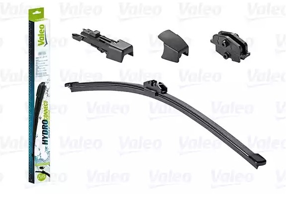Bagrudevisker VALEO 578565 VALEO HYDROCONNECT 578565 Vinduesvisker foran og bag Skoda SUPERB 2013