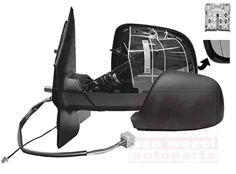 VAN WEZEL Specchietto retrovisore esterno 5790825 VAN WEZEL 5790825 Specchietto retrovisore VW GOL G3 originale prezzo