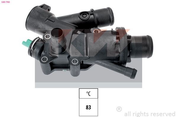 KW Thermostat d'eau 580 790 580 790 KW Thermostat liquide de refroidissement Subaru pas cher