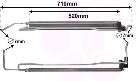 VAN WEZEL Eļļas radiators, Stūres vadība 58013708 Eļļas radiators, stūres vadība OPEL VAN WEZEL 58013708