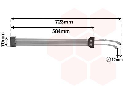 VAN WEZEL Õliradiaator, roolimine 58013713 VAN WEZEL 58013713 Õliradiaator, roolimine Mercedes-Benz C-klass originaal