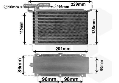 VAN WEZEL Ladeluftkühler 58014703 VAN WEZEL 58014703 Intercooler Passat B6 Variant Kosten