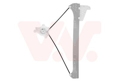 Γρύλος παραθύρου VAN WEZEL 5818266 VAN WEZEL 5818266 Γρύλος παραθύρου Volkswagen FOX 2009