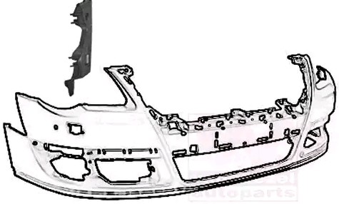 VAN WEZEL Kinnitus, põrkeraud 5839562 Kinnitus põrkeraud VAN WEZEL AMAROK 5839562 odav