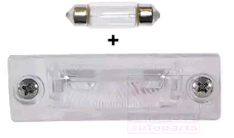 VAN WEZEL Numurzīmes apgaismojuma lukturis 5857920 5857920 Numurzīmes apgaismojuma lukturis VAN WEZEL RENAULT KANGOO