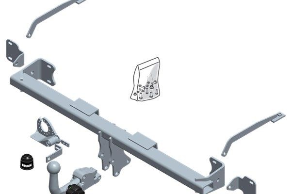 Ťažné zariadenie BRINK 586000 BRINK 586000: Żażné zariadenie Ford TRANSIT CONNECT 2007