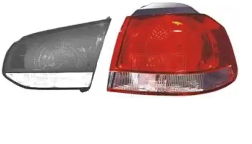 VAN WEZEL Zadné svetlo 5863922 VAN WEZEL 5863922 Zadné svetlo