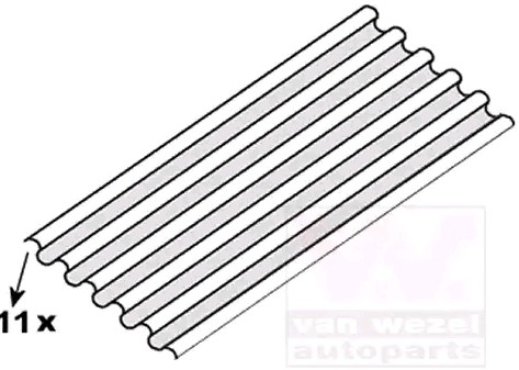 VAN WEZEL Vloerplaat 5874390 VAN WEZEL 5874390 originele LANCIA Bodemplaat prijs